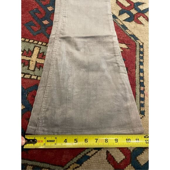 NWT NOS Levi’s Corduroy Big Bell Bottom Pants Jeans Gray 784-1555 26 X 29 80s - Picture 13 of 15